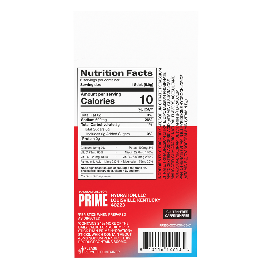 Rapid Rehydration Sticks - Ocean Cherry