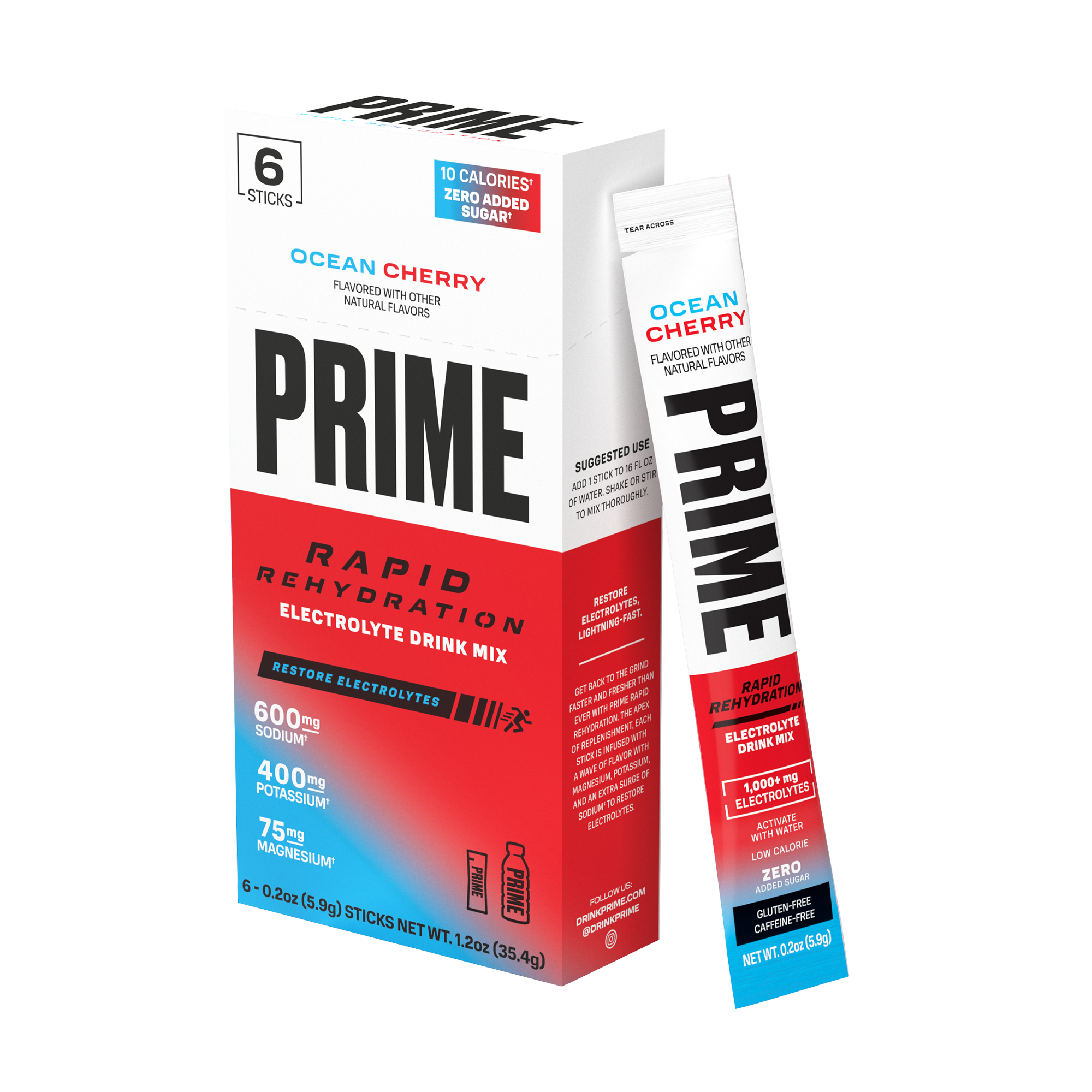 Rapid Rehydration Sticks - Ocean Cherry