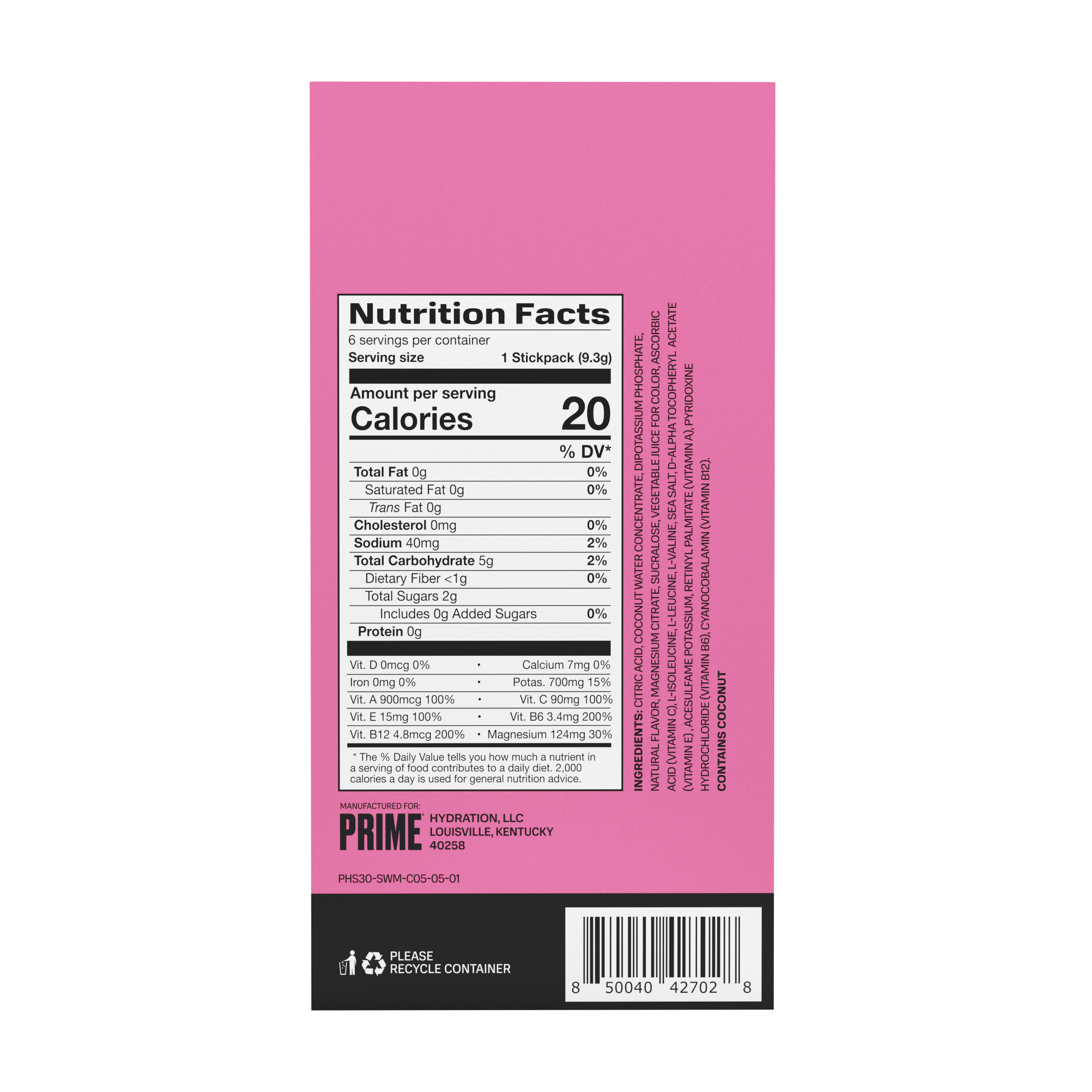 Hydration+ Sticks - Strawberry Watermelon