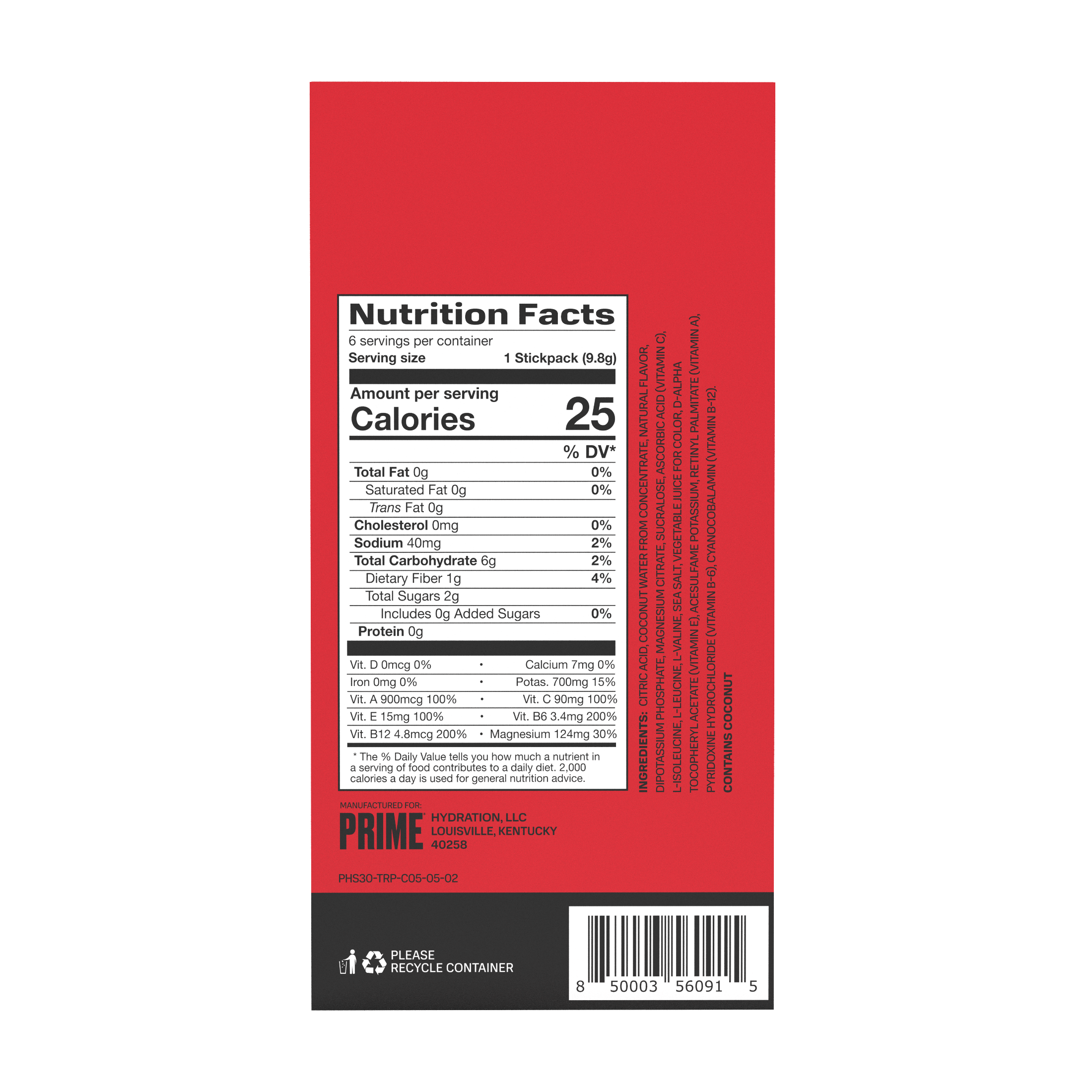 Hydration+ Sticks - Tropical Punch